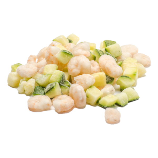 ZUCCHINE E GAMBERETTI €8,50